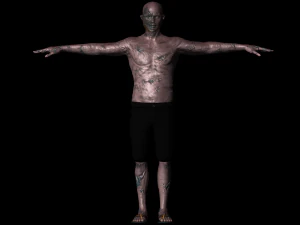 Zombie 3D Modell