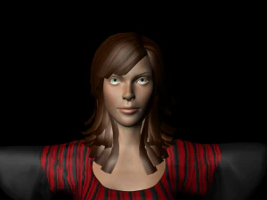 mujer Modelo 3D
