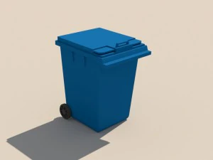 garbage can 3D Model