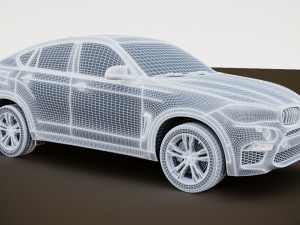 bmw x6 f16 3D Model