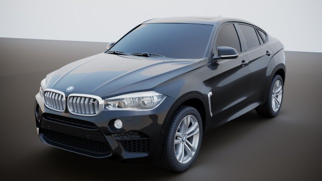 bmw x6 f16 3D Model .c4d .max .obj .3ds .fbx .stl .blend