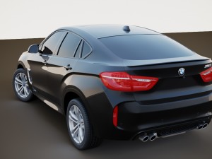 bmw x6 f16 3D Model