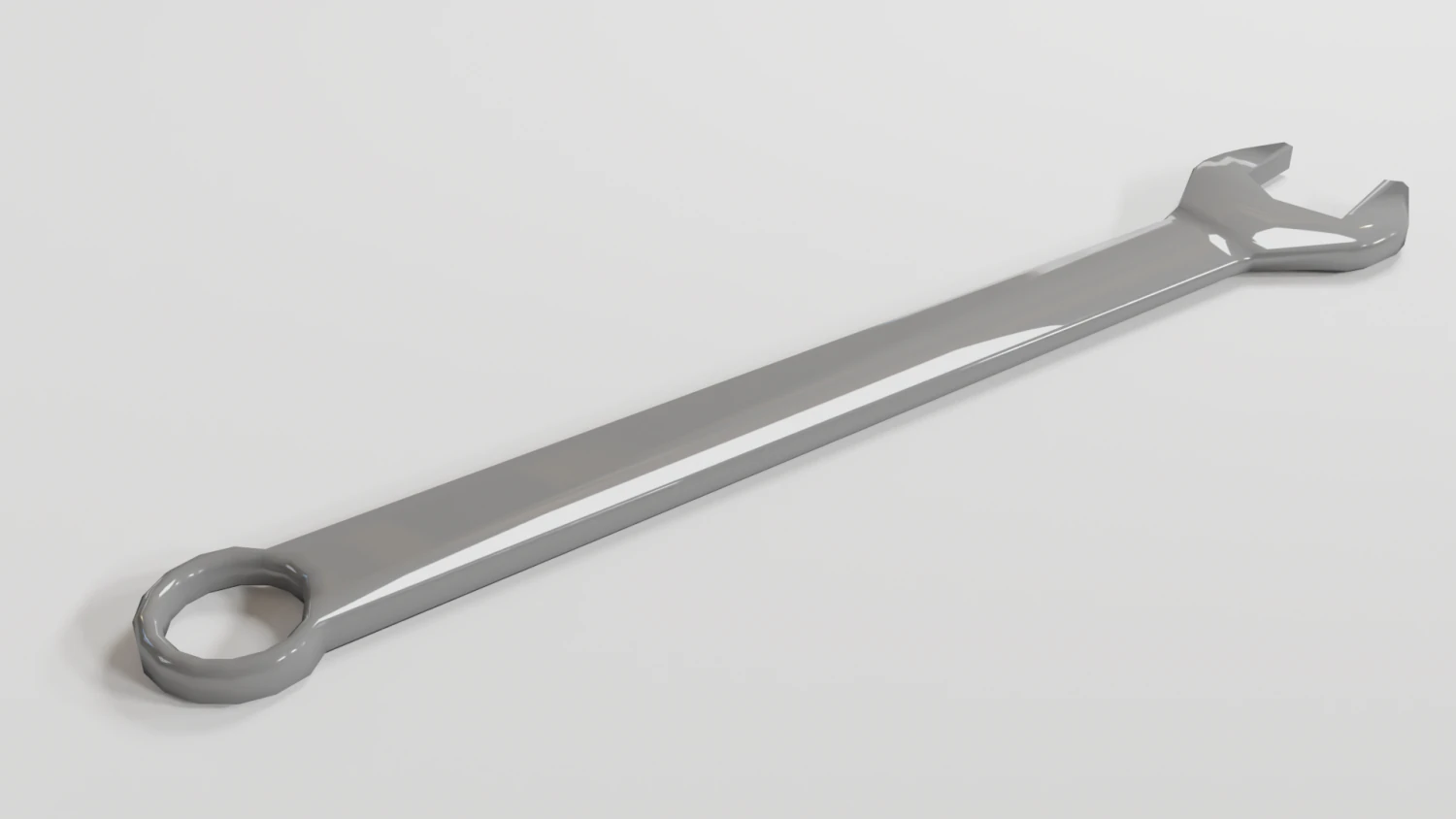 metal wrench 3D Model .c4d .max .obj .3ds .fbx .stl .blend 