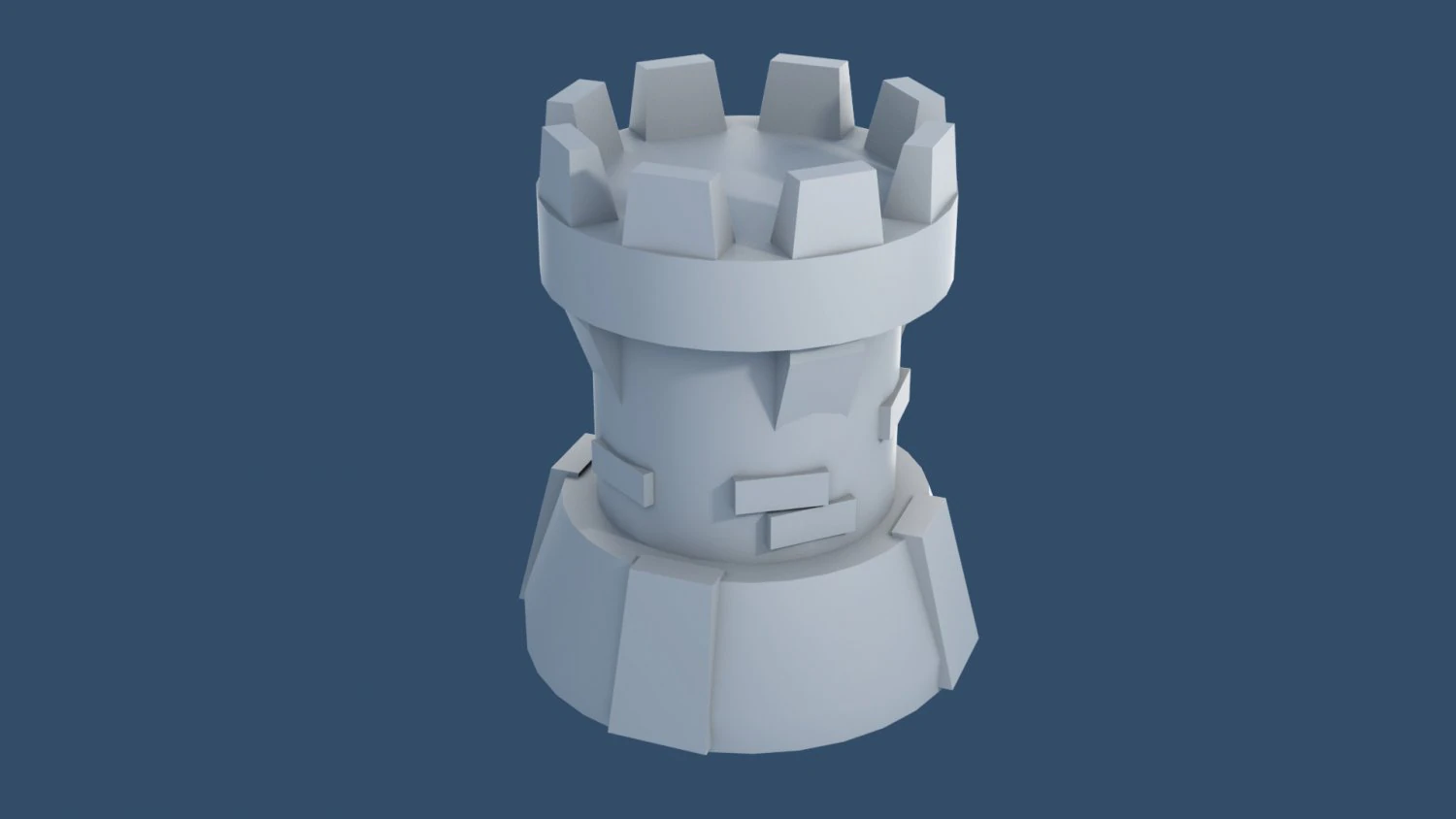 tower 3D Model .c4d .max .obj .3ds .fbx .stl .blend