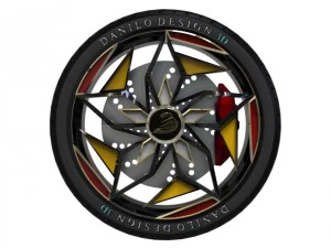 my wheel concept 3d 3D Model