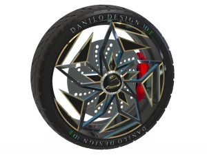my wheel concept 3d 3D Model