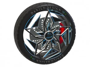 my wheel concept 3d 3D Model