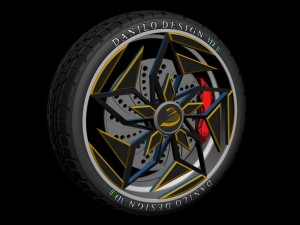my wheel concept 3d 3D Model