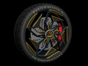 my wheel concept 3d 3D Model