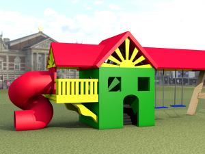 childrens playground 3D Model