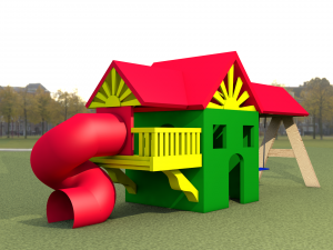 childrens playground Model 3D