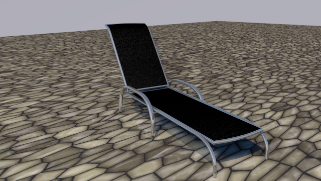 sunbeddeckchair Modèle 3D .c4d .max .obj .3ds .fbx .stl .blend 