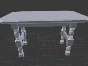 table 3D मॉडल