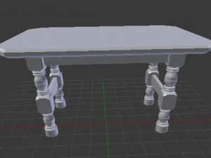 table 3D Model