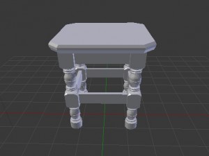 stool Model 3D