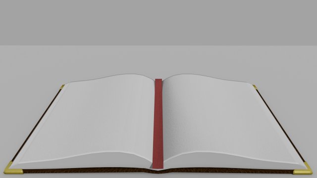 book 3D मॉडल .c4d .max .obj .3ds .fbx .stl .blend 