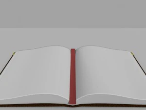 boek 3D Model