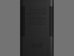 tester m838 model high-poly and low-poly versions 3D Model