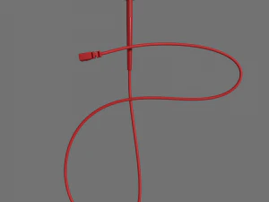 tester m838 model high-poly and low-poly versions 3D Model