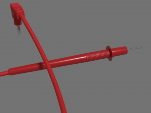 tester m838 model high-poly and low-poly versions 3D Model
