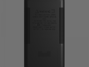tester m838 model high-poly and low-poly versions 3D Model