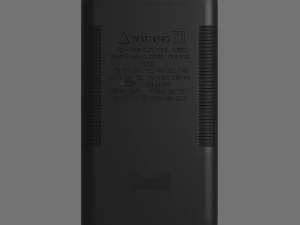 tester m838 model high-poly and low-poly versions 3D Model