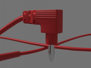 tester m838 model high-poly and low-poly versions 3D Model