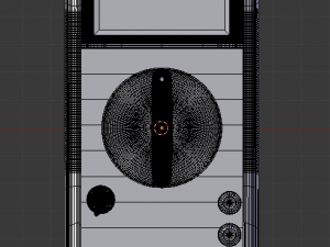 tester m838 model high-poly and low-poly versions 3D Model