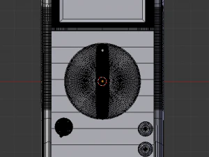 tester m838 model high-poly and low-poly versions 3D Model