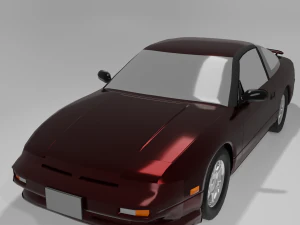 日産180SX 3Dモデル