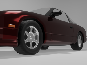 nissan 180sx 3D Model
