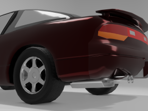 nissan 180sx 3D Model