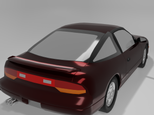 nissan 180sx 3D Model