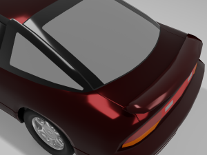 nissan 180sx 3D Model
