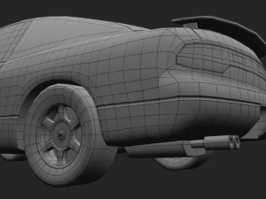 nissan 180sx 3D Model