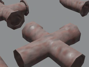 pipes set 3D Model