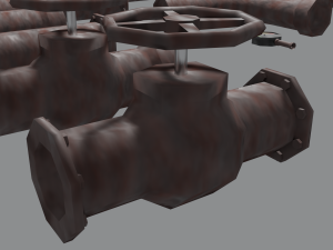 pipes set Model 3D