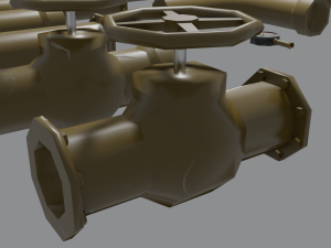 pipes set Model 3D