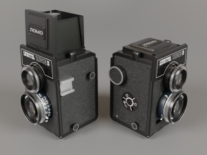 lubitel 166b photocamera 3D Model
