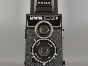 lubitel 166b photocamera 3D-Modell