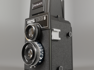 lubitel 166b photocamera 3D-Modell