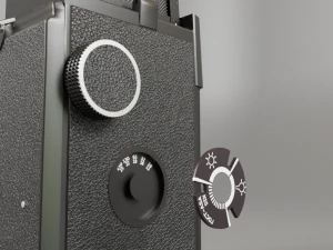 lubitel 166b photocamera 3D Model