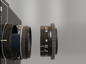 lubitel 166b photocamera 3D-Modell