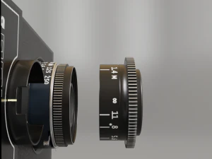 lubitel 166b photocamera 3D Model