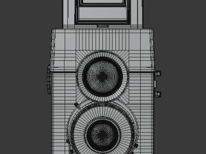 lubitel 166b photocamera 3D-Modell