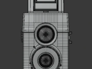 lubitel 166b photocamera 3D Model
