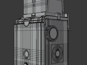lubitel 166b photocamera 3D Model