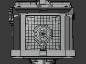 lubitel 166b photocamera 3D Model