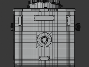 lubitel 166b photocamera 3D-Modell