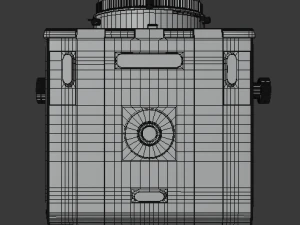 lubitel 166b photocamera 3D Model